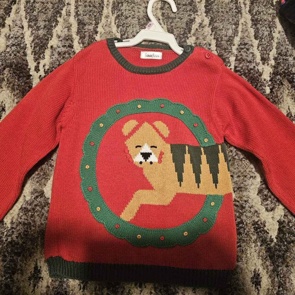 Neimam marcus Christmas sweater 3T